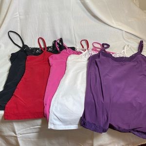 FIVE Torrid cami camisole tops. WELL LOVED size 0